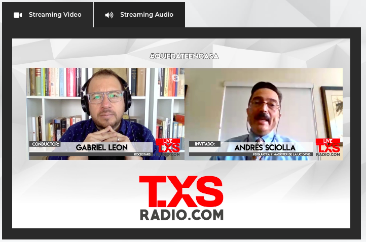Andres Sciolla en TXS radio