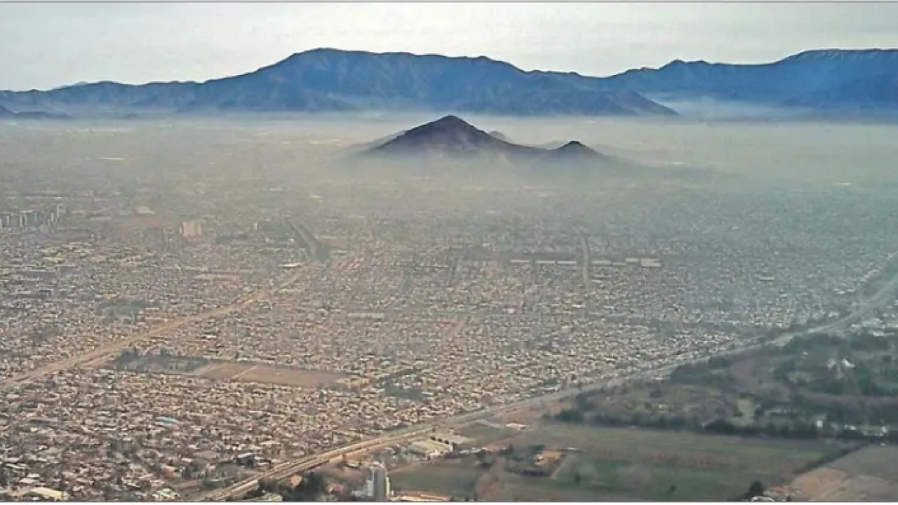 With measurement by satellite, it will be possible to determine the degree of toxicity as well as the origin of the particulate material present in the capital. Santiago looked like this on Wednesday, 19th June 2019.